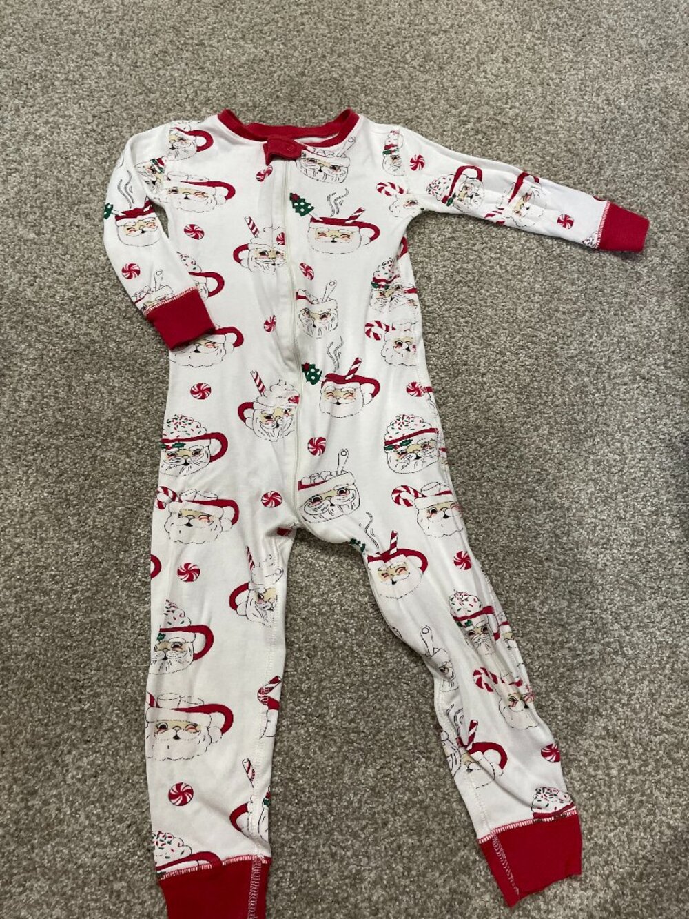 The Beaufort Bonnet Company Santa PJs with Flap